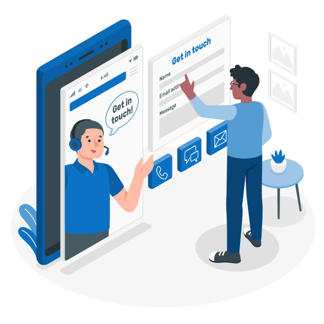 Get in Touch Illustration